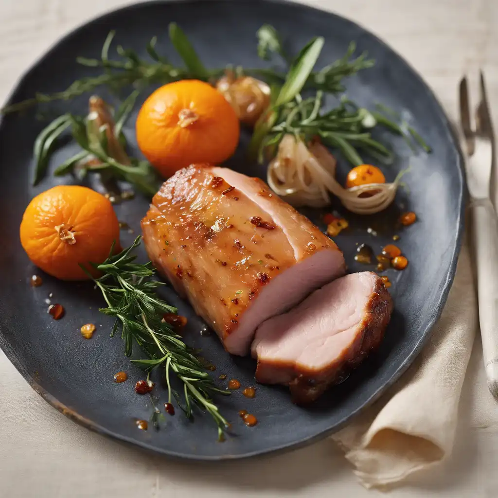 Pork Loin with Tangerine