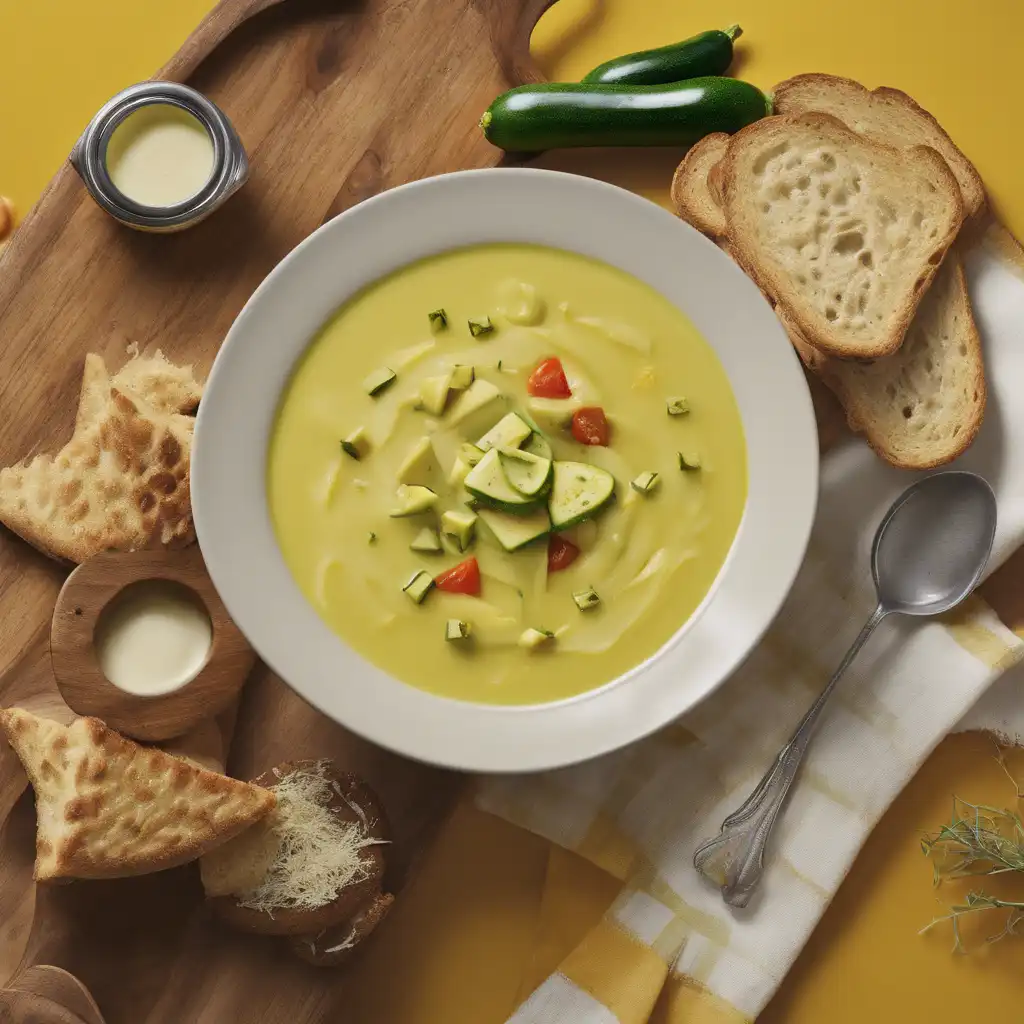 Zucchini Cream Soup