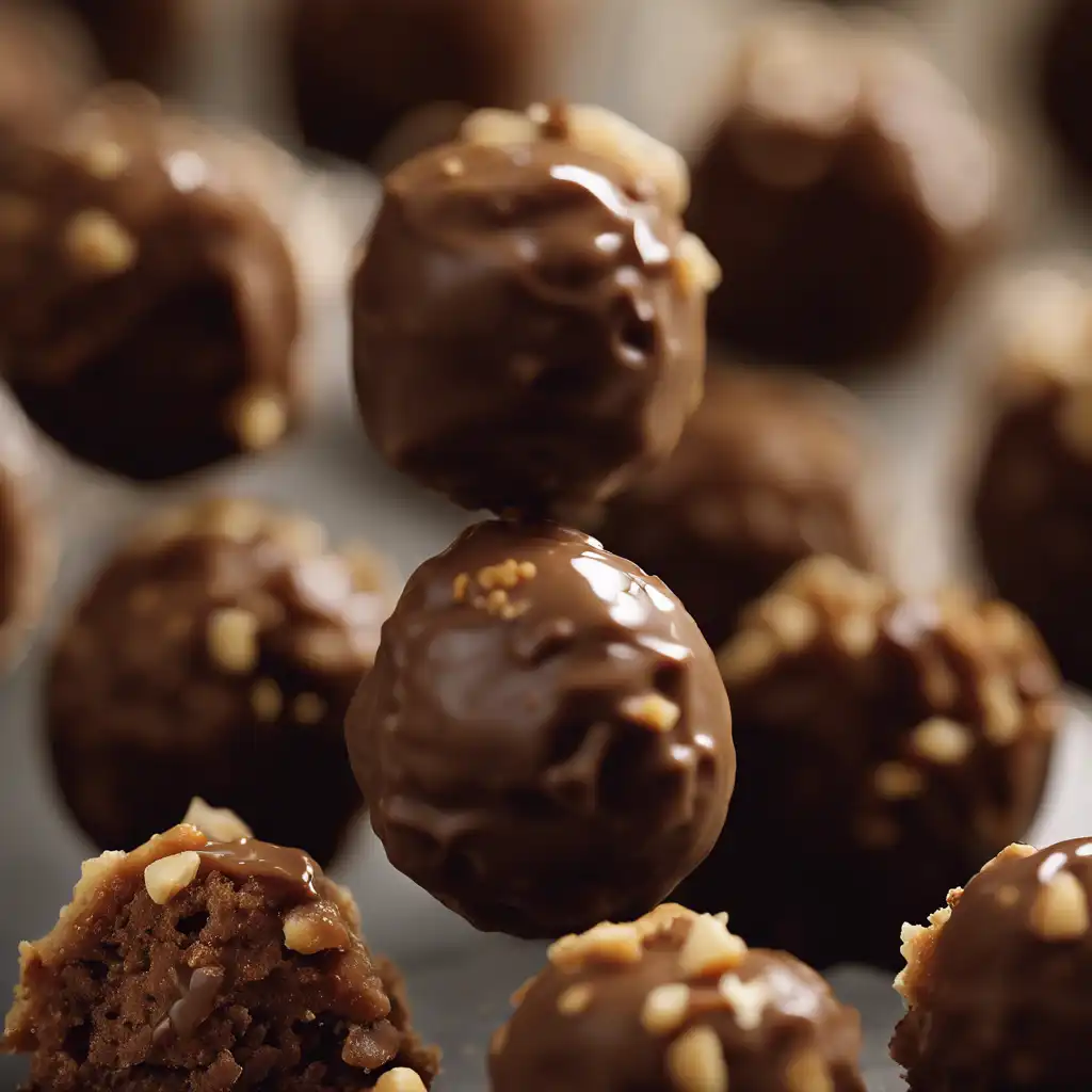 Hazelnut Fudge Balls