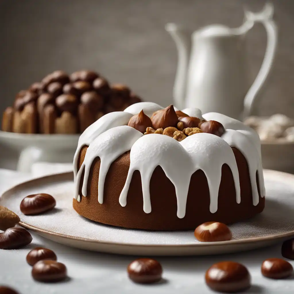 Personalized Chestnut Cake