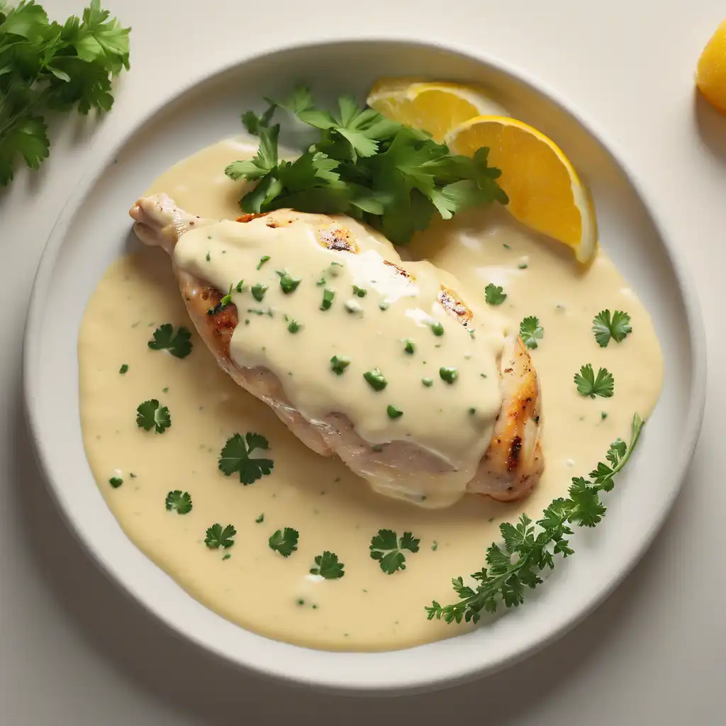 Chicken with Cheese Sauce