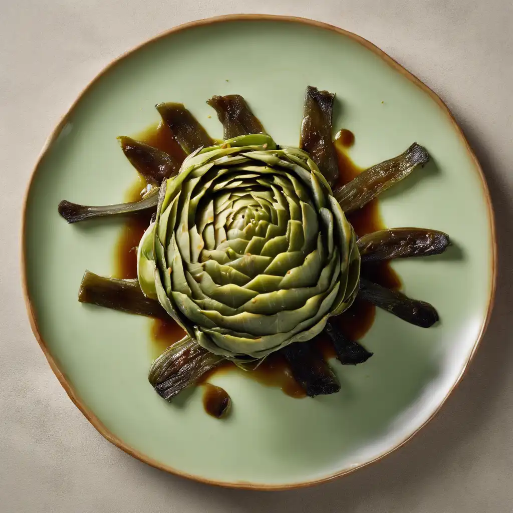 Artichoke Bottom with Anchovy