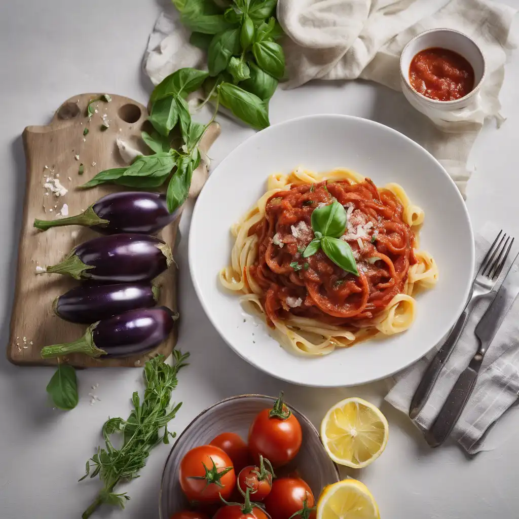 Eggplant Pasta