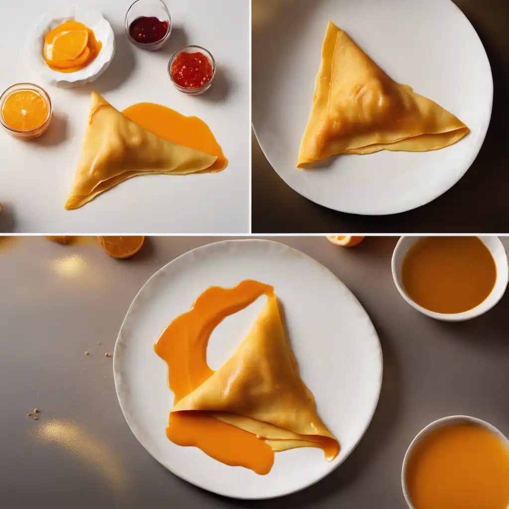 Orange Crepe