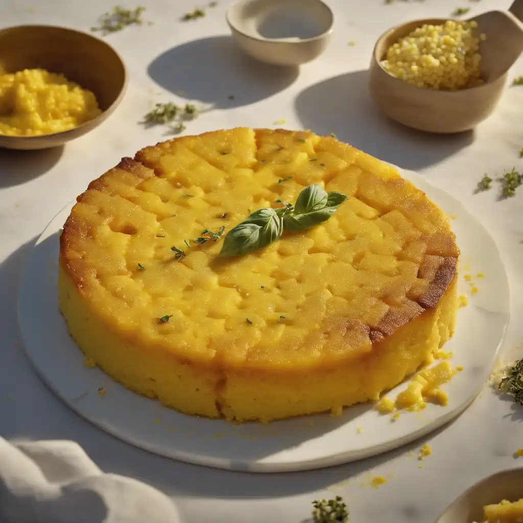 Corn Polenta Cake