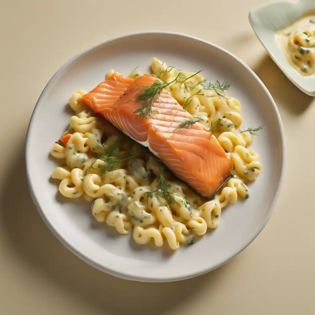 Smoked Salmon and Dill Sauce for Macaroni