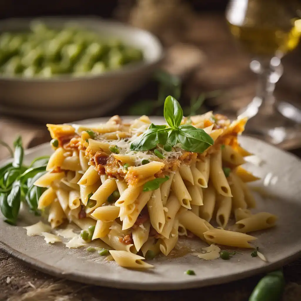 Penne Pasta Torta