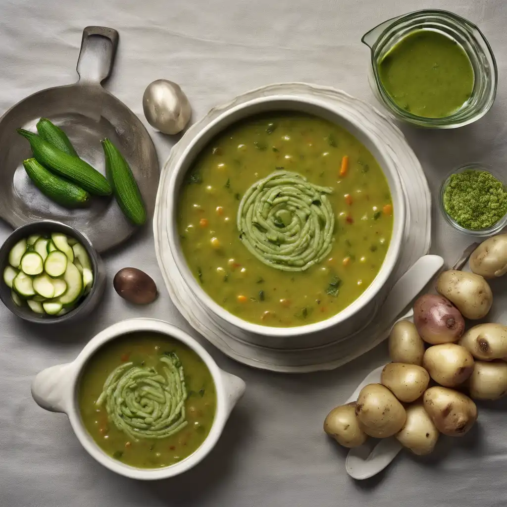 Bean Pesto Soup