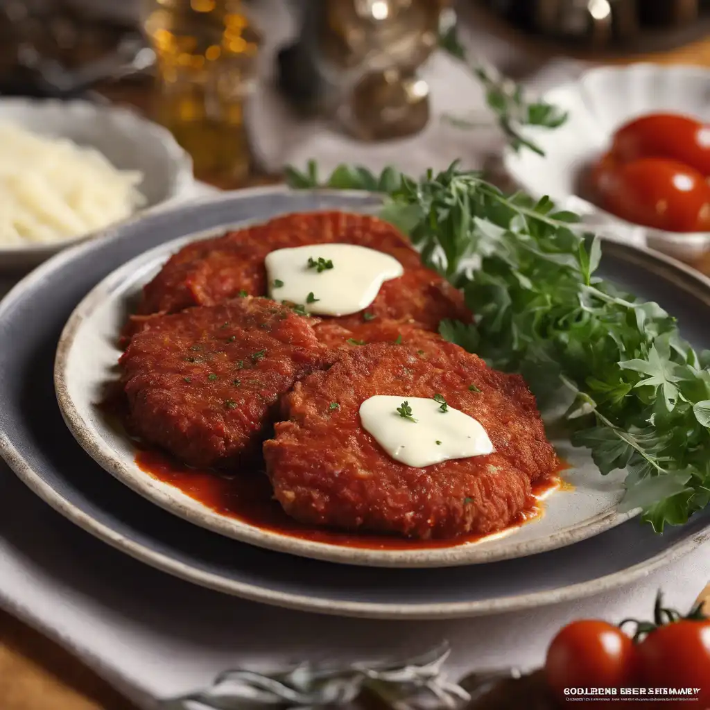 Parmesan Beef Cutlet