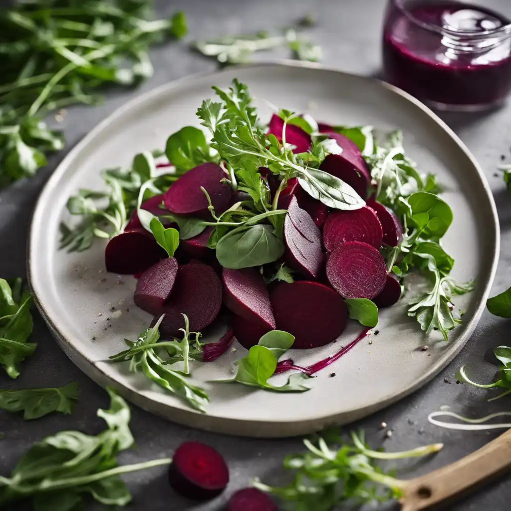 Beet and Sweet Herb Salad