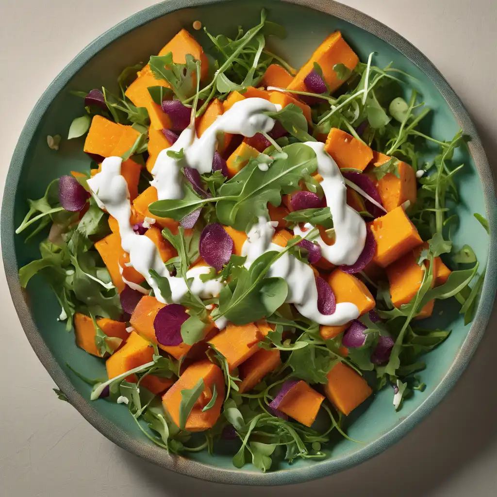 Sweet Potato and Arugula Salad