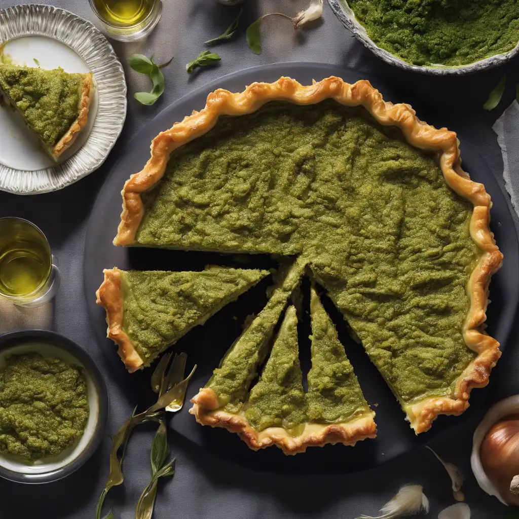 Pesto Tart (to accompany turkey)