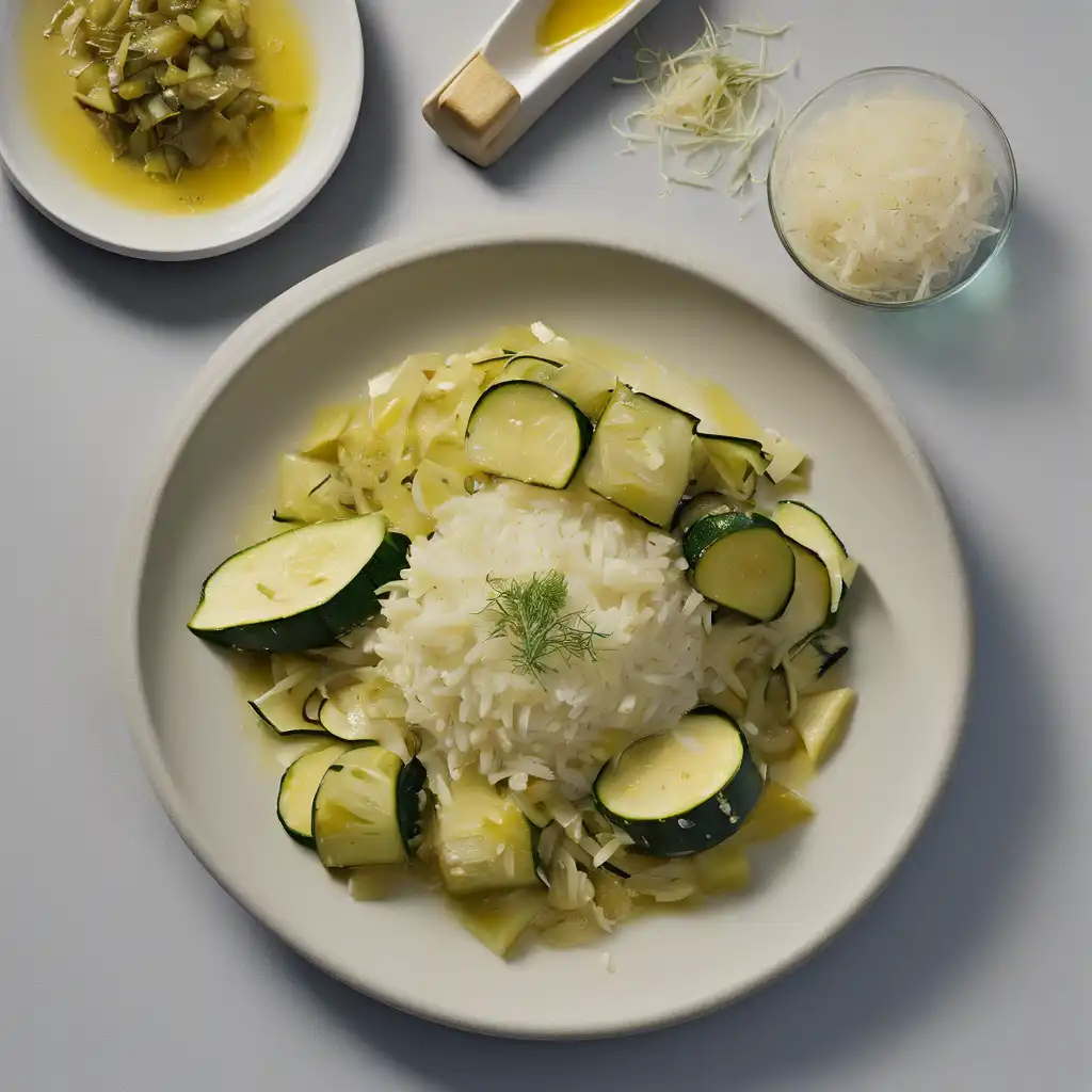 Zucchini with Artichokes