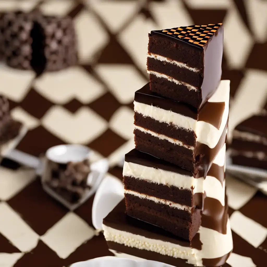 Checkered Cake