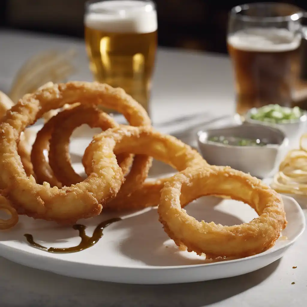 Onion Ring with Beer Batter