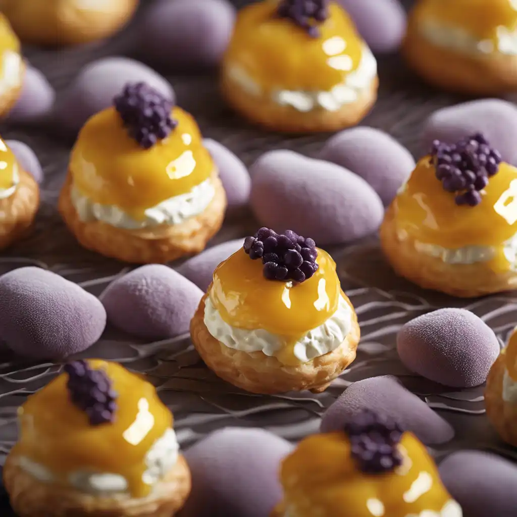 Passion Fruit Cream Puff