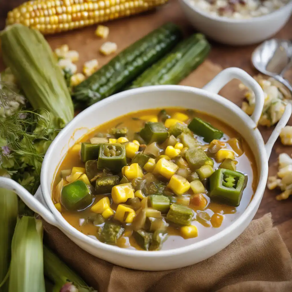 Corn and Okra Stew