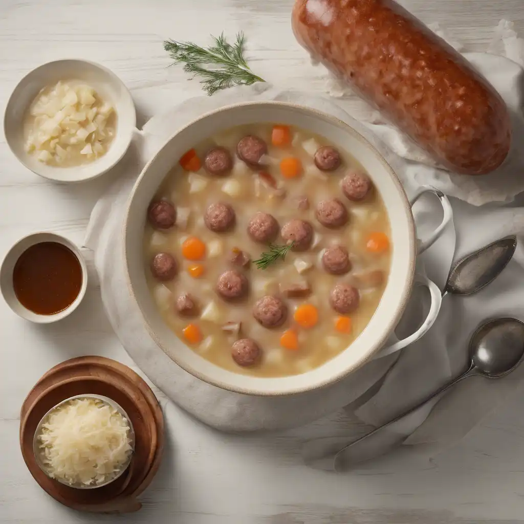 Frozen Sausage Soup