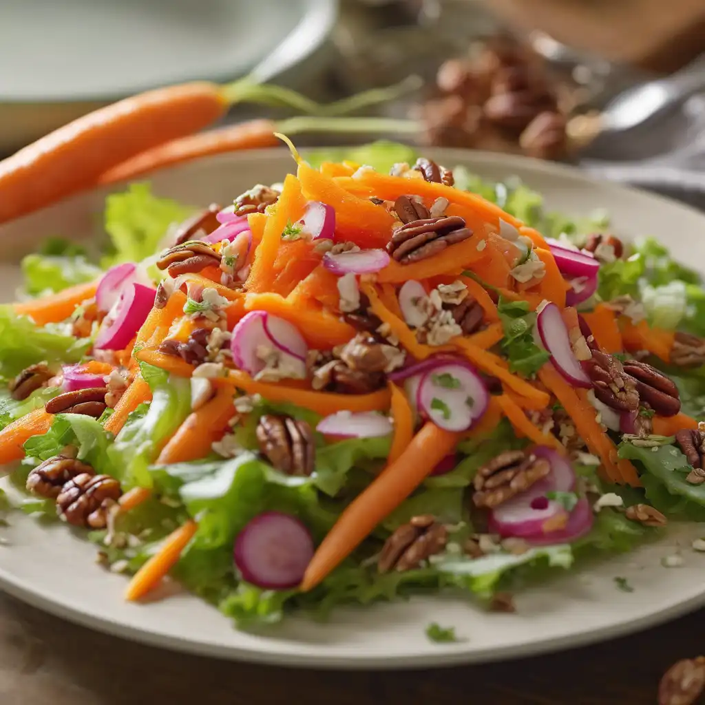 "Carrot Salad with Pecans"