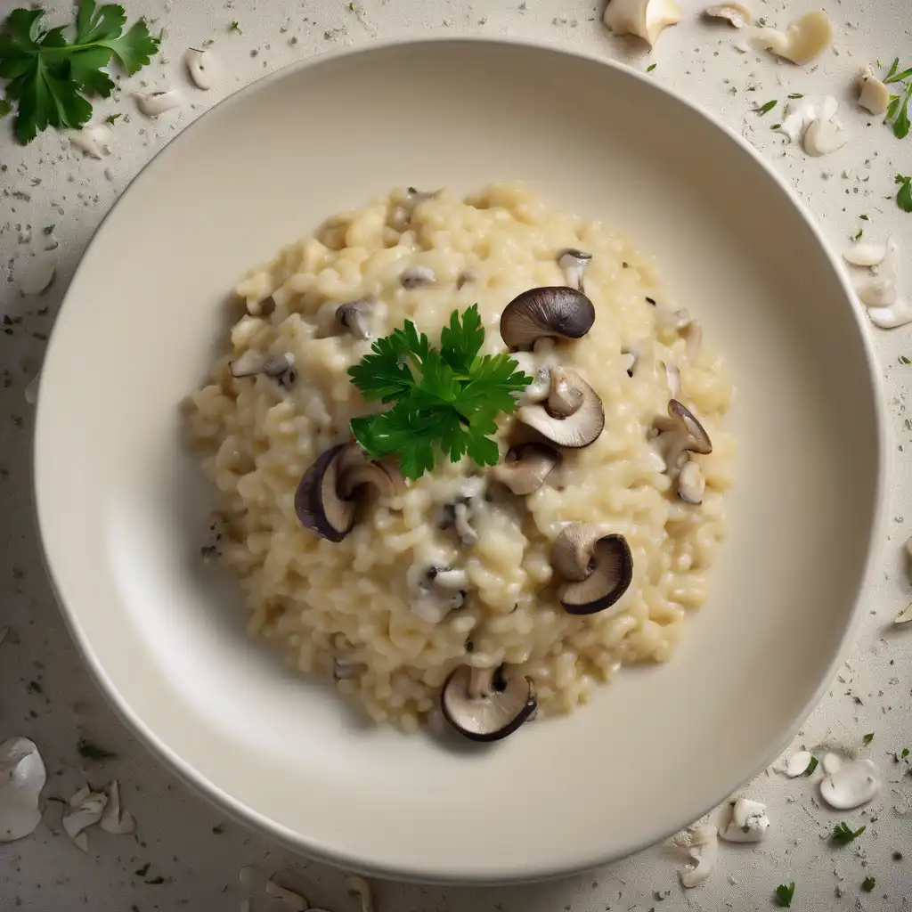 Cheese and Mushroom Risotto