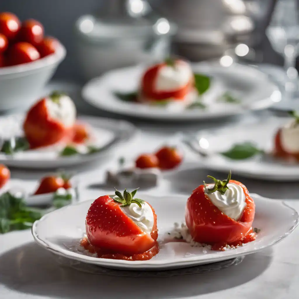 Strawberry Tomato Stuffed