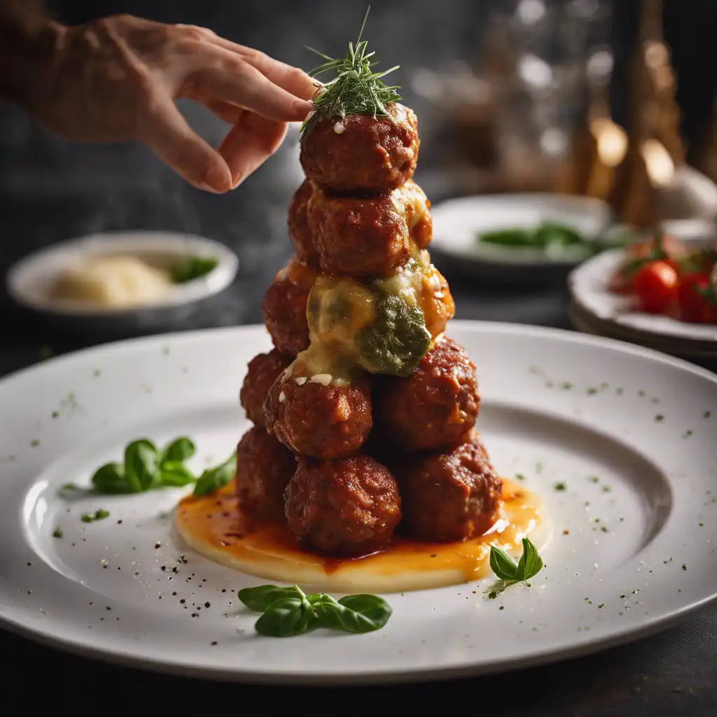 Meatball Tower