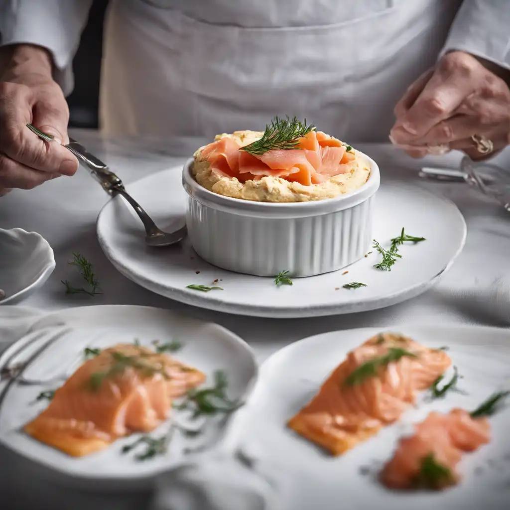 Smoked Salmon Soufflé