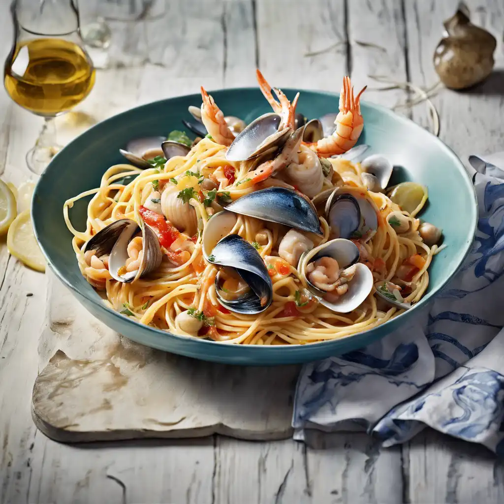 Spaghetti with Seafood