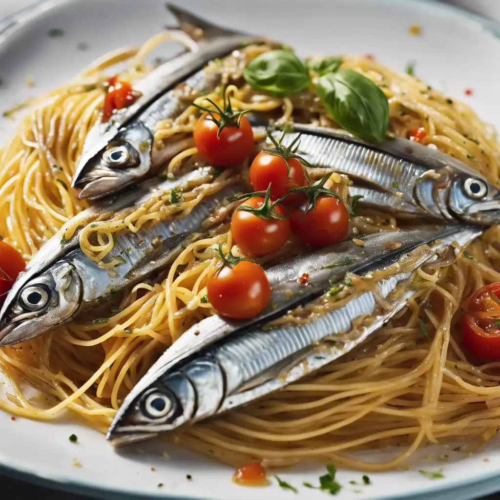 Fresh Sardine Spaghetti