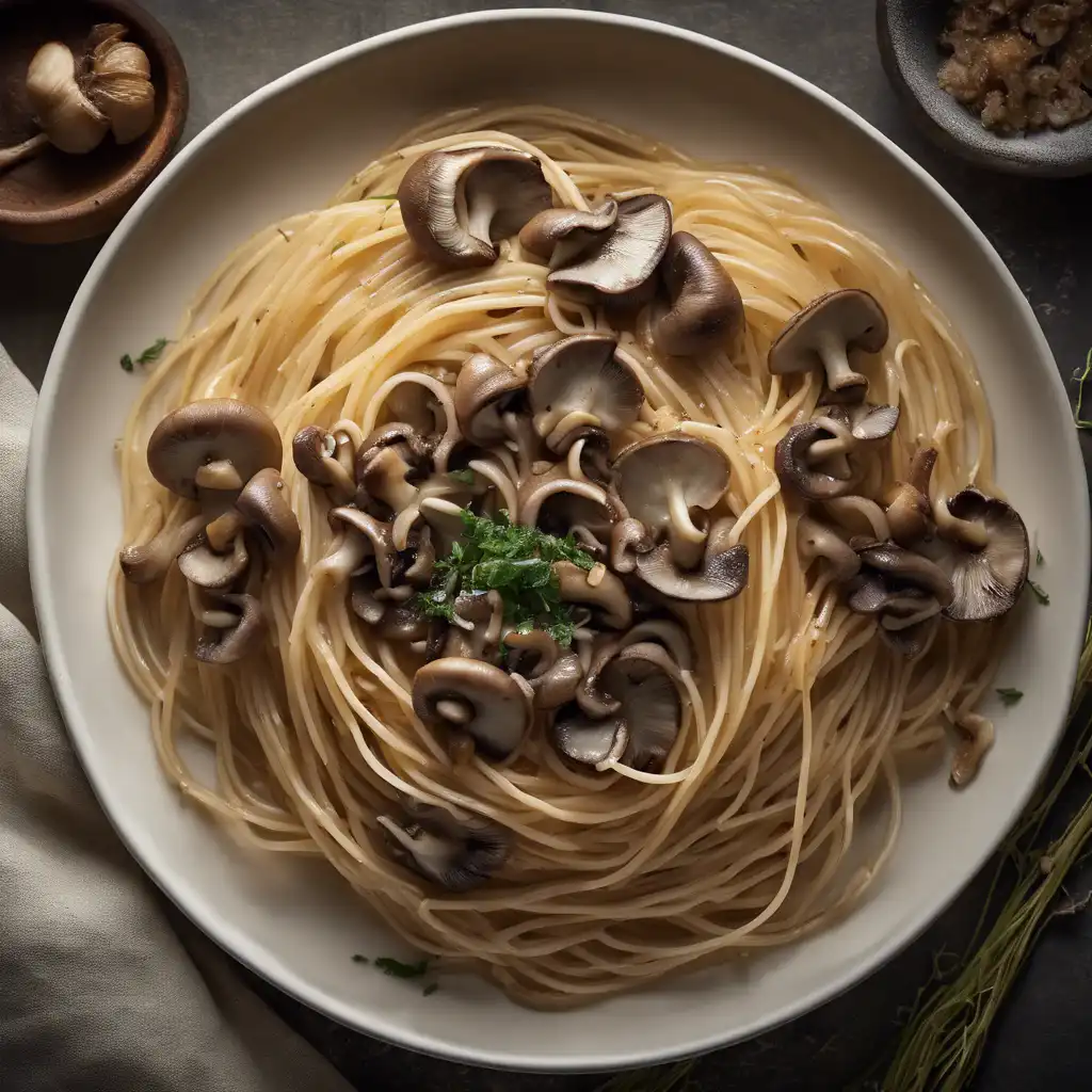 Spaghetti with Mushroom