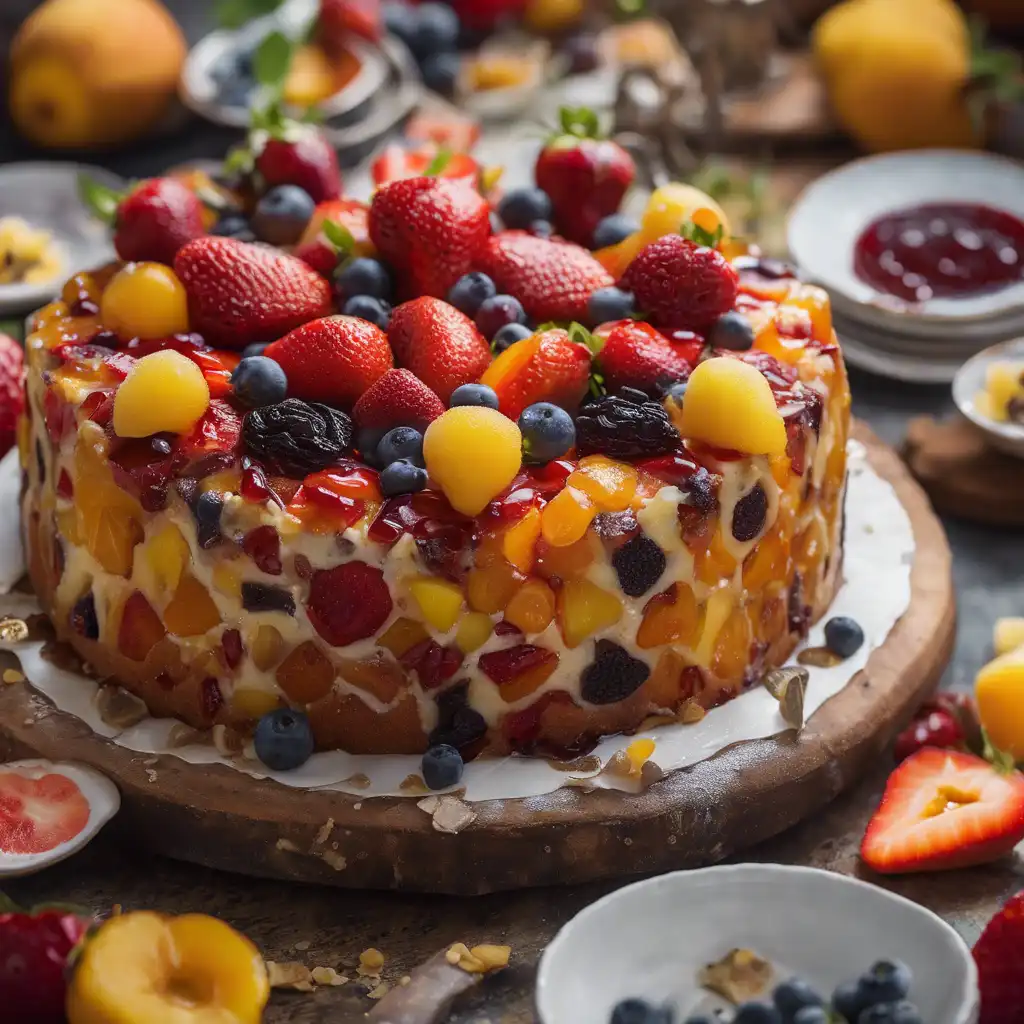 Fruit Cake with Fruits