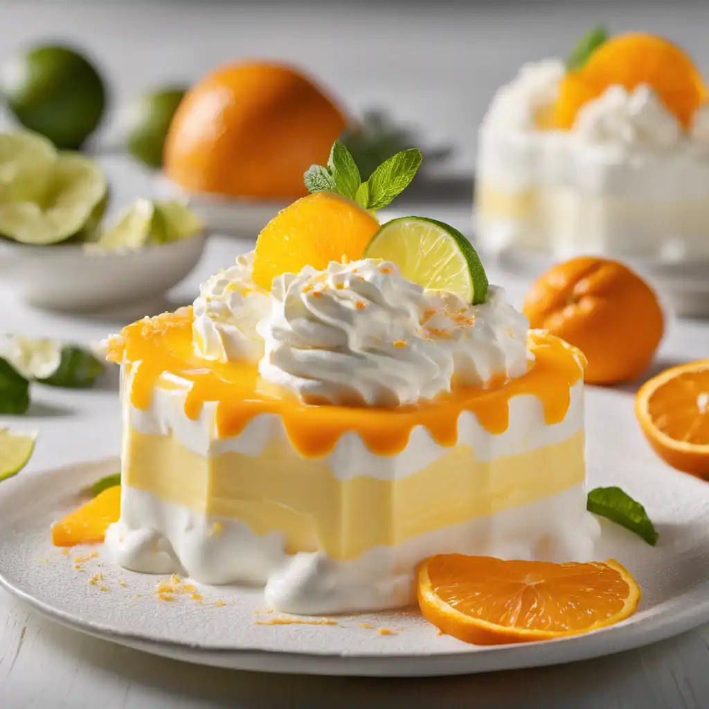 Orange Cream with Whipped Cream