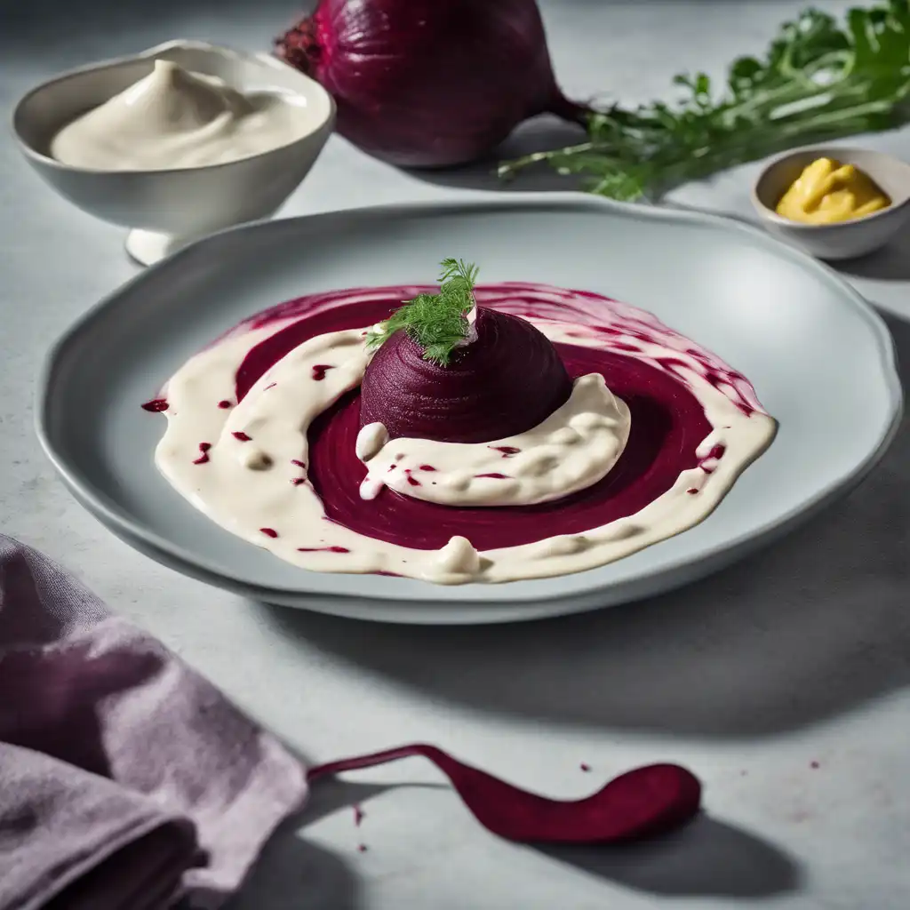 Beetroot with Mayonnaise Dressing