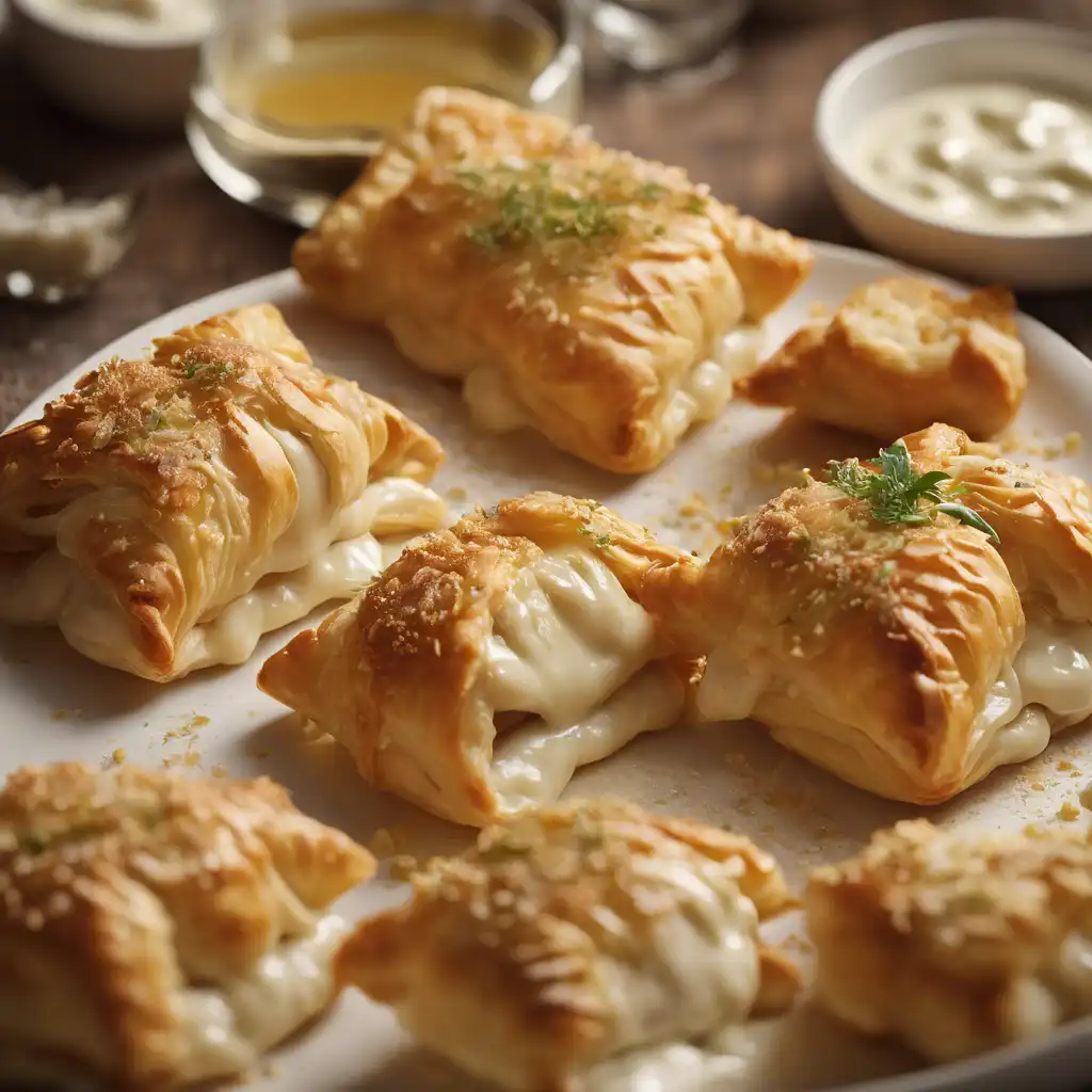 Chicken Roll Puffs