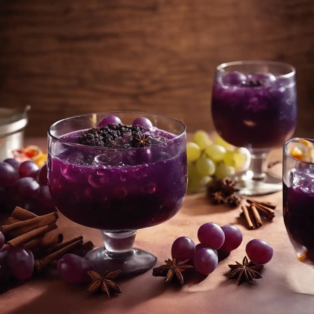 Purple Grape Punch with Spices