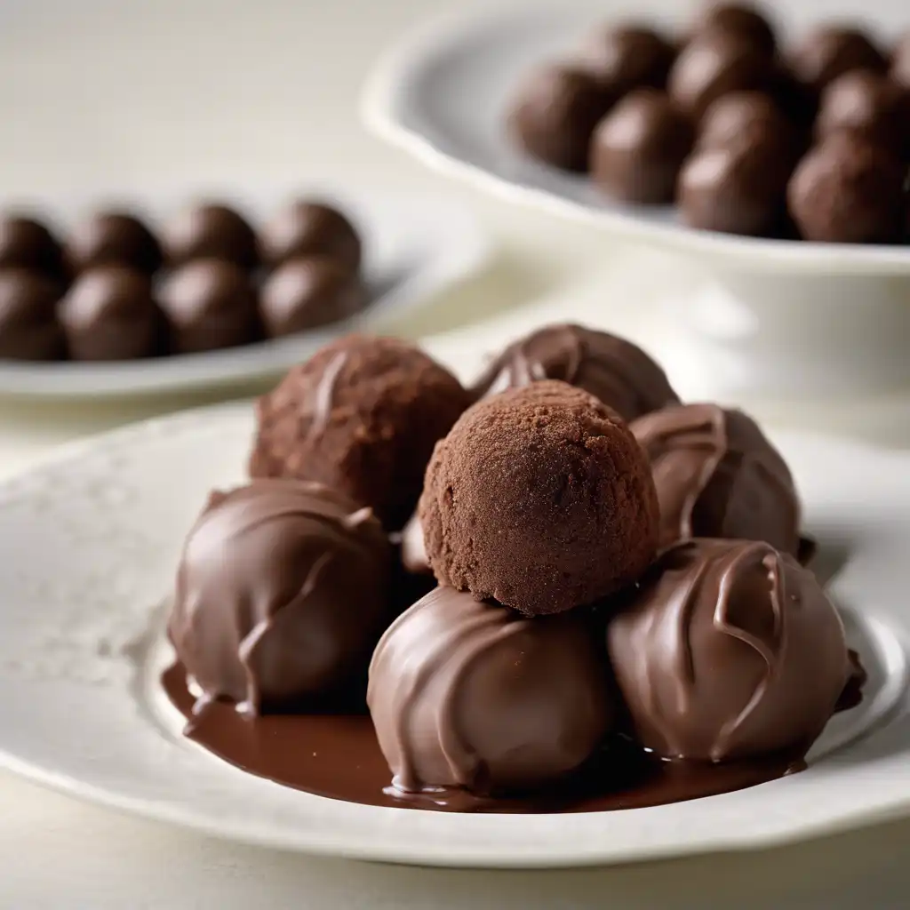 Chocolate-Filled Truffles