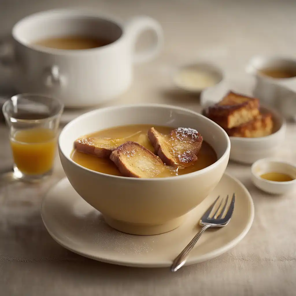 French Toast Strips Soup