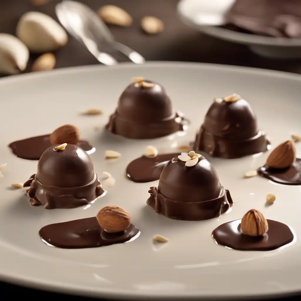 Elegant Chocolate and Almond Cream