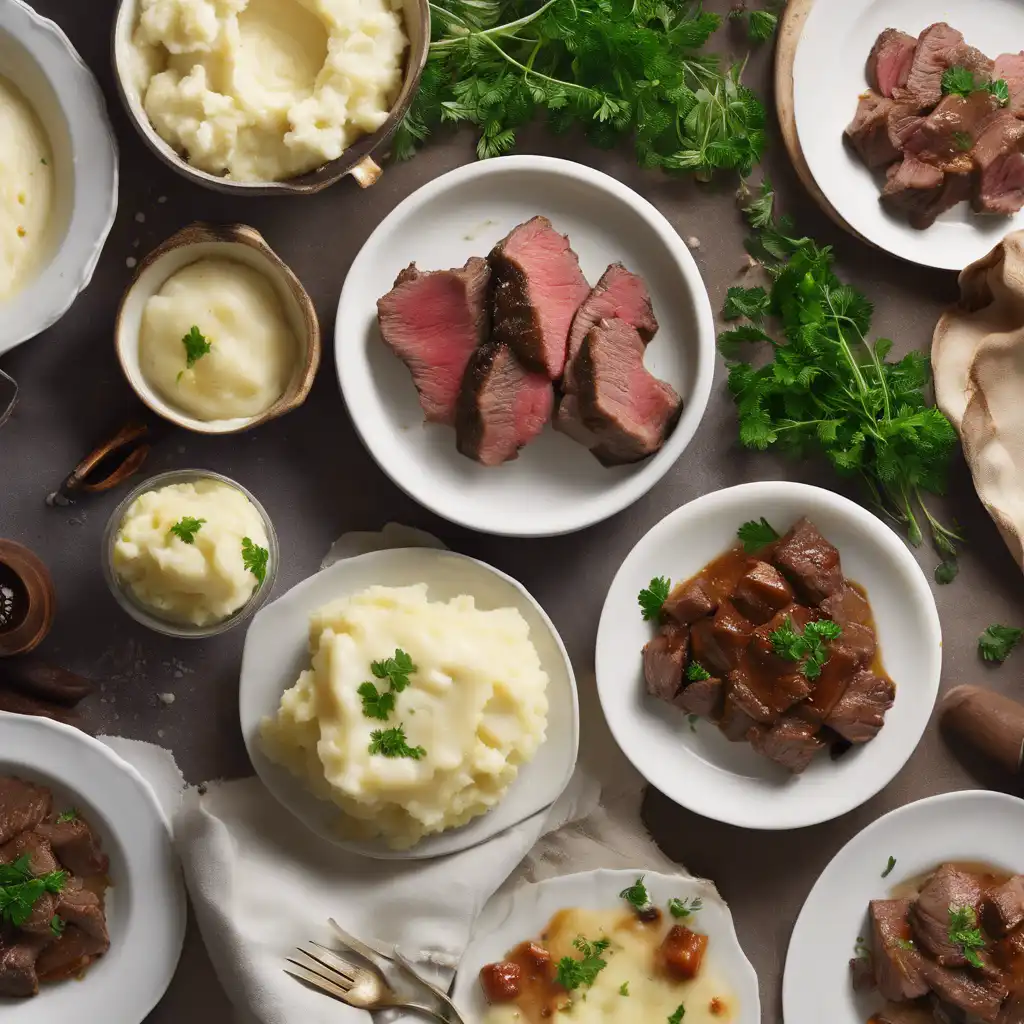Foto de Sobras de carne com batata