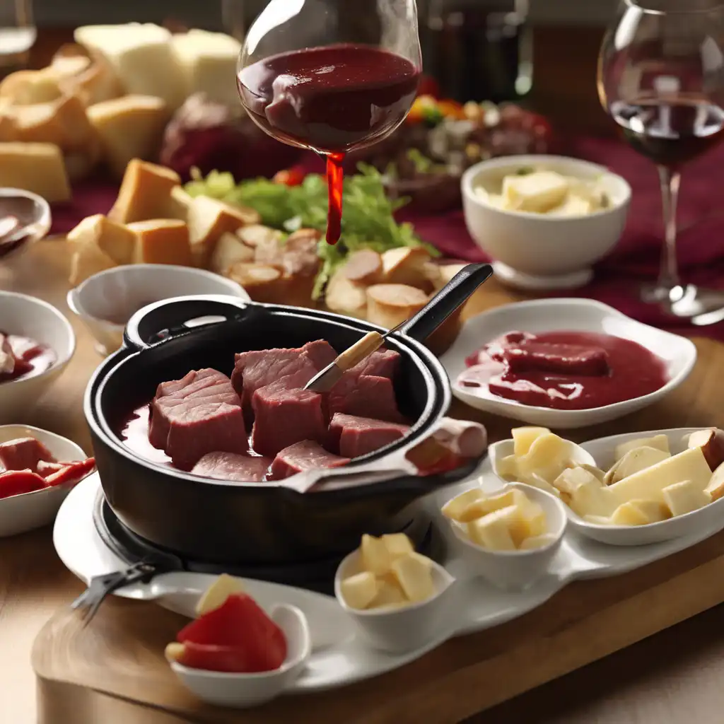 Burgundy Beef Fondue