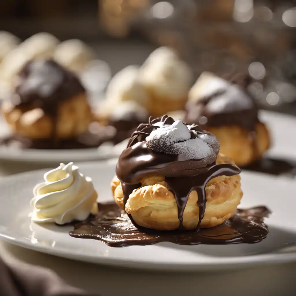 Chocolate Cream Puffs