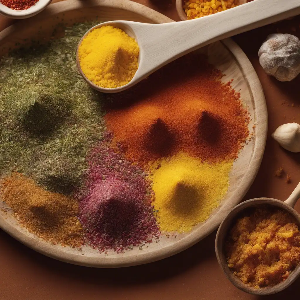 Ready-to-use seasoning for salad