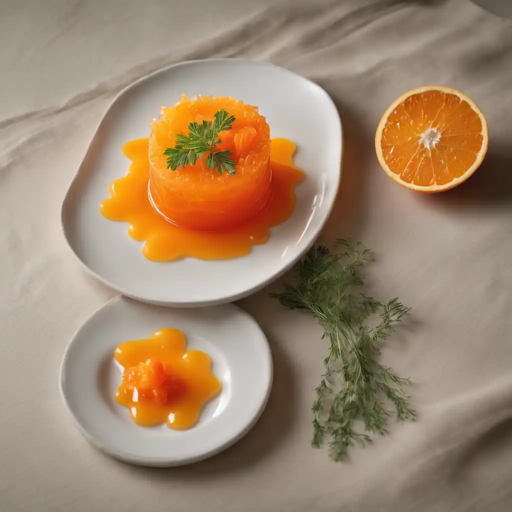 Carrot and Orange Gelée