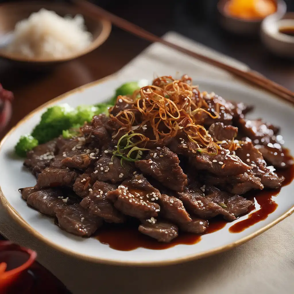 Chinese-Style Fried Beef