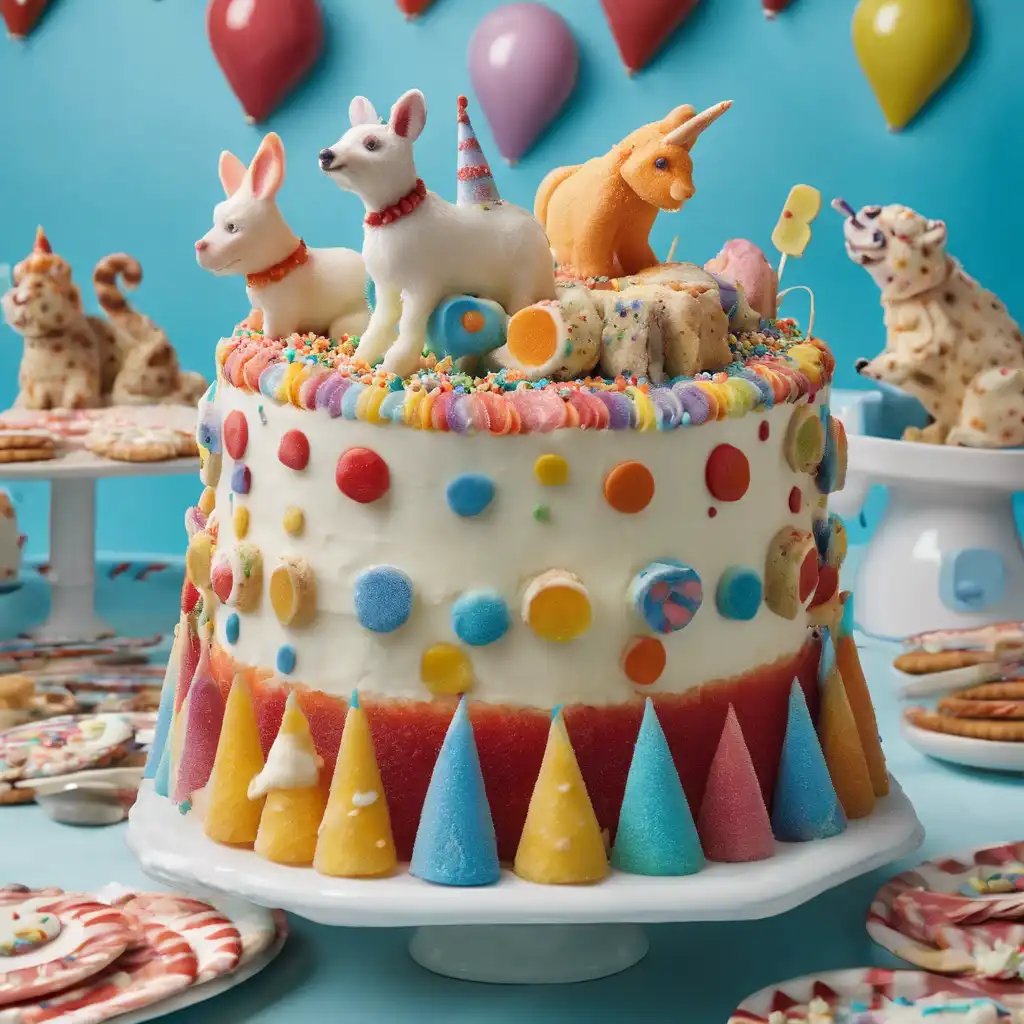 Circus Critters Cake