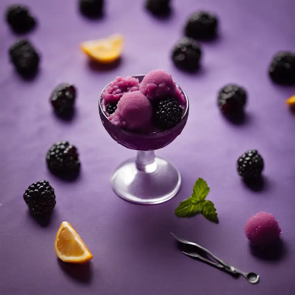 Blackberry Sorbet