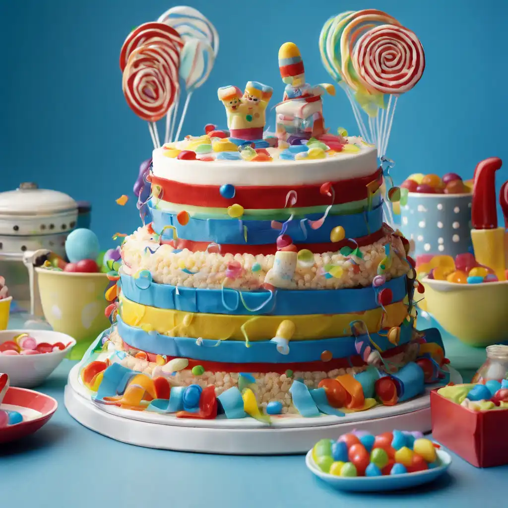 Toy Party Cake