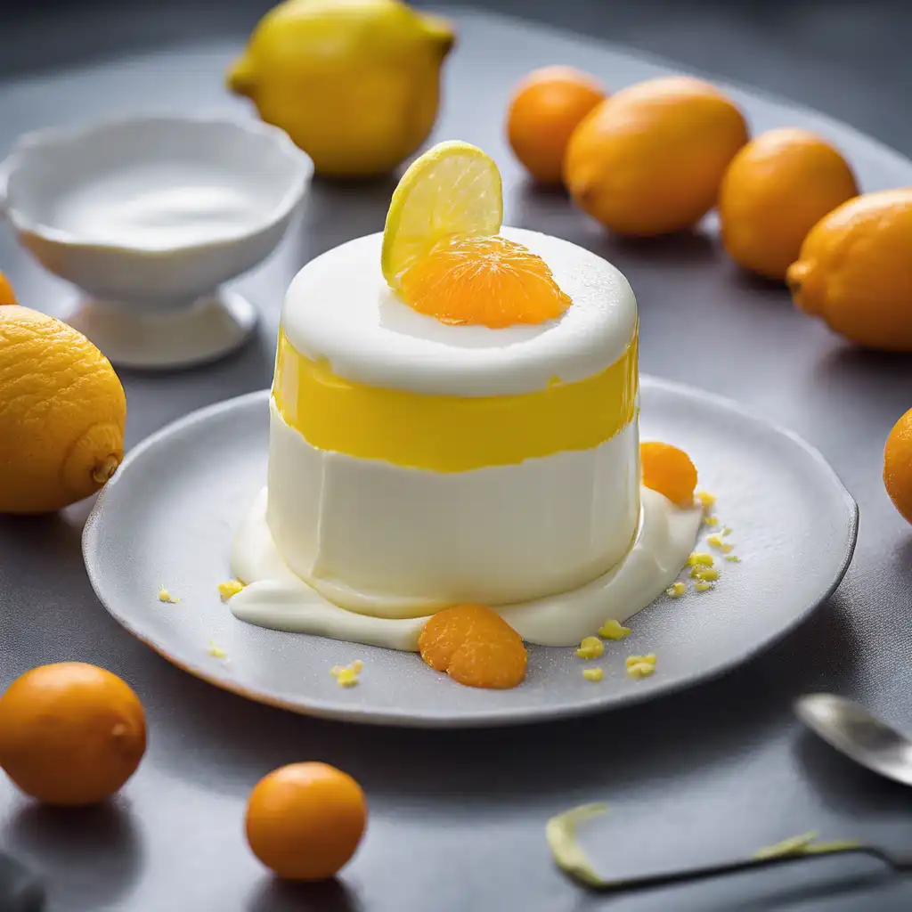 Lemon Liqueur Bavarois