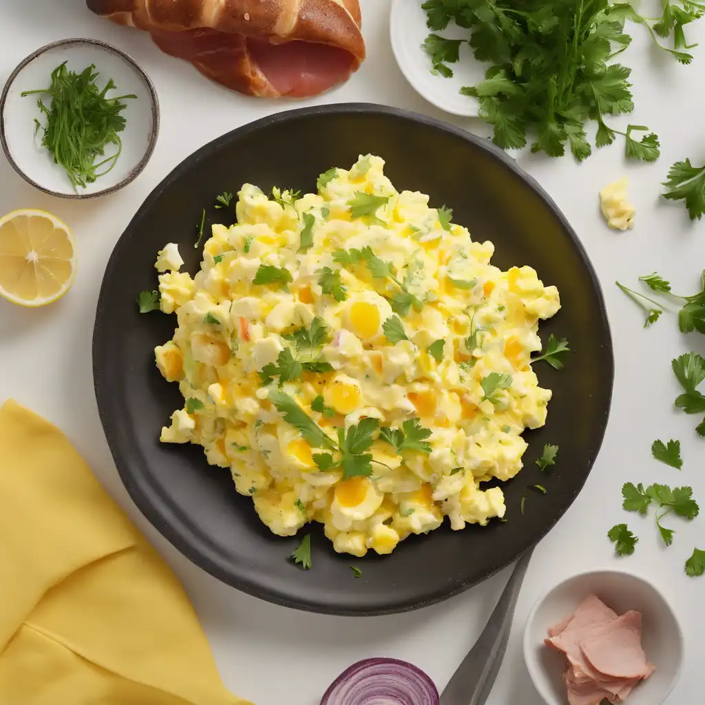 Scrambled Egg Salad