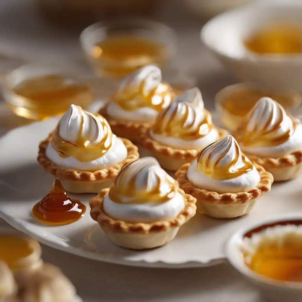 Mini Meringue Pies with Honey